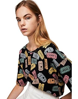 Women's Printed Cotton T-Shirt