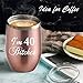 MASGALACC Stainless Steel Tumbler, Rose Gold