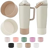 BKBY 2PCS Silicone Boot Compatible with Owala 30oz & 40oz FreeSip Sway Bottles & Tumblers, Protective Anti-Slip Bottom Cover Sleeve for Freesip Sway Tumbler
