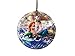 Disney - The Little Mermaid - Ariel and Eric - 3.5” Starfire Prints Hanging Glass Print Accessory – Light Catching Hanging Accessory – Ideal for Gifting and Collecting
