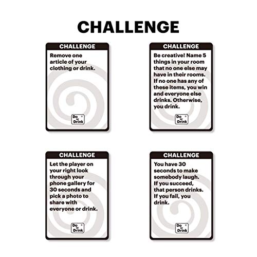 Do or Drink Round 2 - Drinking Party Card Game for Adults and College Students. Perfect Party Starter. Can You Make It to Work Tomorrow? - Thumbnail 3