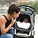 Universal Baby Car Seat Sun & Sleep Cover | Deluxe Unisex Air-Permeable Mesh Baby Car Seat Canopy | Blocks 97.5% of UV | Don't Touch Baby Sign Included