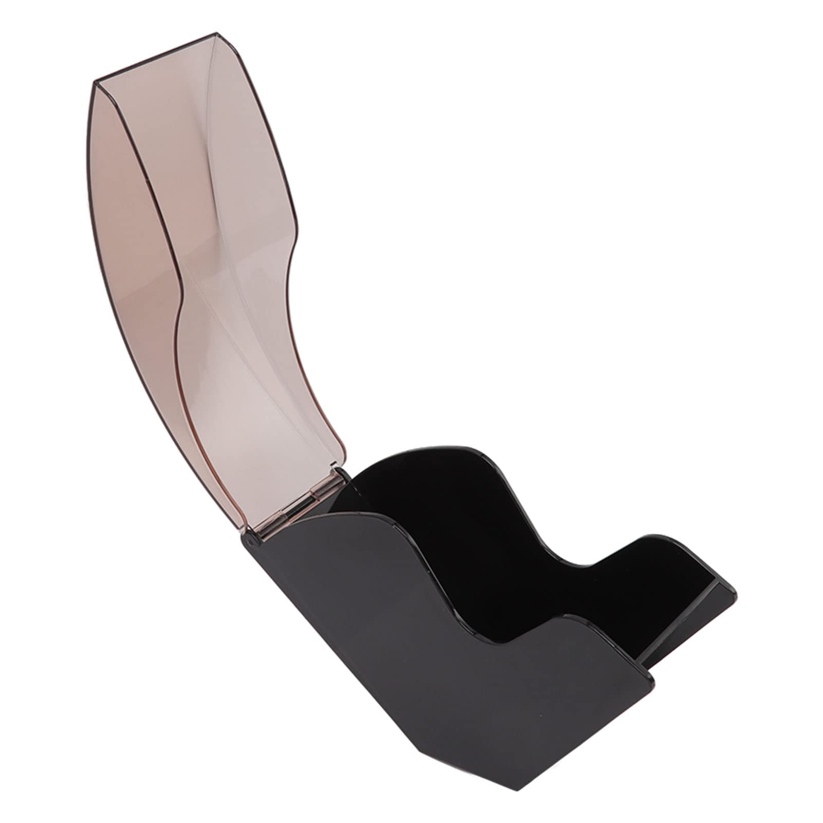 Kuuleyn Coffee Filter Holder Storage, Coffee Filter Paper Storage Holder Hand Brewed Coffee Filter for V60 Fan Shaped Dustproof Box Cafe Filter Paper Dispenser Rack