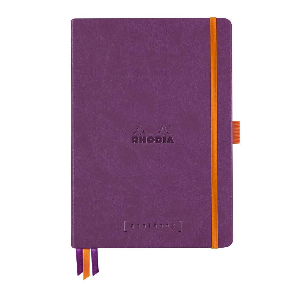 Rhodia Hardcover Goal Book, A5, Dot - Purple