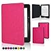 ACdream Kindle Voyage Case, The Thinnest and Lightest Premium PU Leather Cover Case for Kindle Voyage (2014) with Auto Wake Sleep Feature, Hot Pink