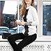 Vlent Toplook Women' s White Lace Zipper Blouse (White, XL)