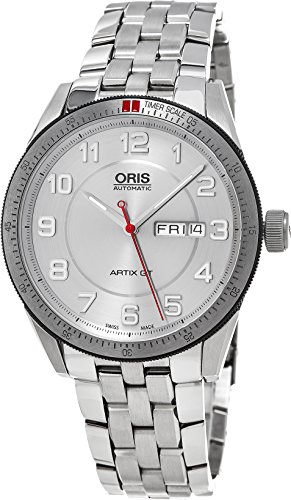 Oris Men's 'Artix GT' Swiss Stainless Steel Automatic Watch, Color:Silver-Toned (Model: 73576624461MB)