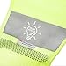 Best Reflective Running Vest W/ Zipper Pocket, Wristbands & Pouch. 3M High Viz For Jogging, Bicycle, Walking, Motorcycle. Safety & Security Gear. Adjustable Accessories For Men & Women. 100% Guarantee