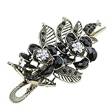 Leegoal Vintage Jewelry Crystal Hair Clips Hairpins- For Hair Clip Beauty Tools