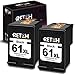 RETCH Remanufactured 61 XL Ink Cartridges Replacement for 61XL 61 Works with Envy 4500 4502 5530 DeskJet 2540 2541 2546 2549 3050 3510 OfficeJet 2620 4630 4632 Printer (Black 2-Pack)