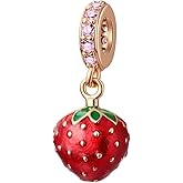 TBYHR Cute Fashion Charms for Bracelets Necklaces 925 Sterling Silver with 5A Cubic Zirconia Love Heart Charms Jewelry Gift for Womens Mom