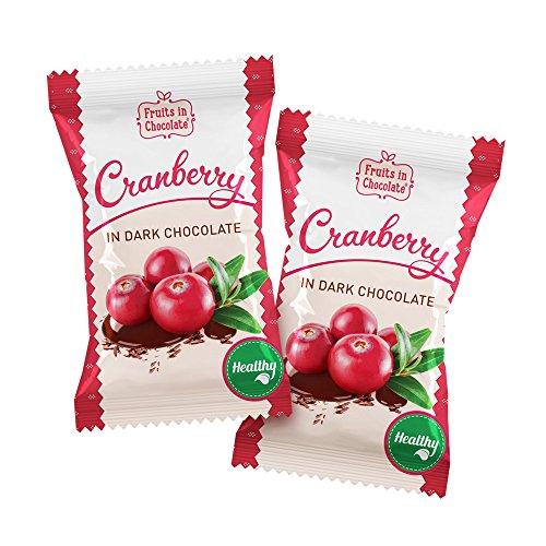 Dark Chocolate Covered Cranberries, 6 Oz Bag - Thumbnail 3