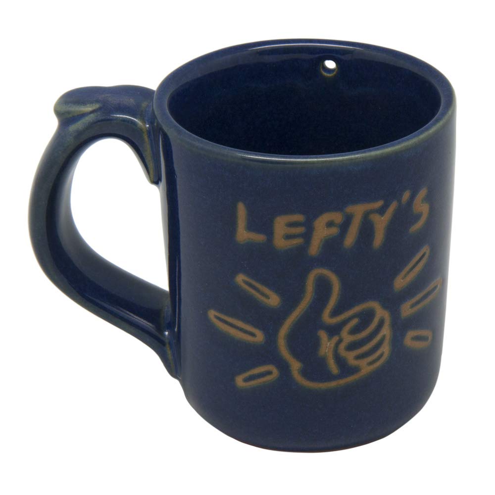 Photo 1 of Lefty's Blue Terra Cotta Left-handed Dribble Mug