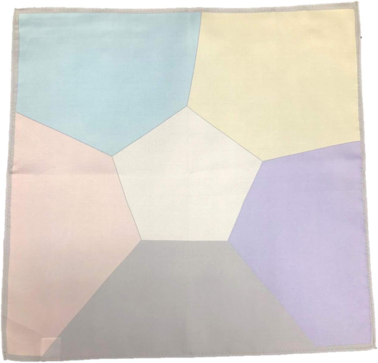 Twill Weave Silk Pocket Square Multi Color