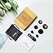 Phone Camera Lens, AiKEGlobal 3 in 1 Wide Angle Lens,15X Macro Lens,230°Fisheye Lens,Clip-on iPhone Lens Kit Compatible iPhone X/8/7/6s/6 Plus, Samsung and Smartphones