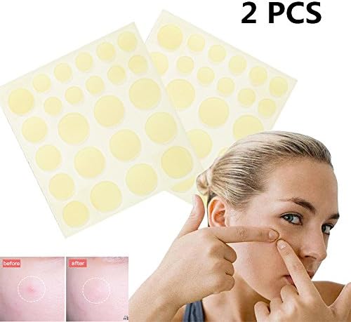 Gofypel Acne Patches Acne Stickers Acne Pimple Master Patch Spot Repair Patches Acne Care Absorbing Cover Against Pimples Spots Blemishes and Wound Dressing Blackheads Stickers