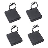  4 Pcs 4x1.5V AA Battery Holder Case Box 5.5x2.1mm