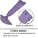KALRI Warm and Soft Knitted Mermaid Blanket Handmade Sleeping Bag