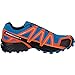 SALOMON Mens Speedcross 4 GTX Trail Sneaker,Hawaiian Blue/Black, 10.5 D(M) US