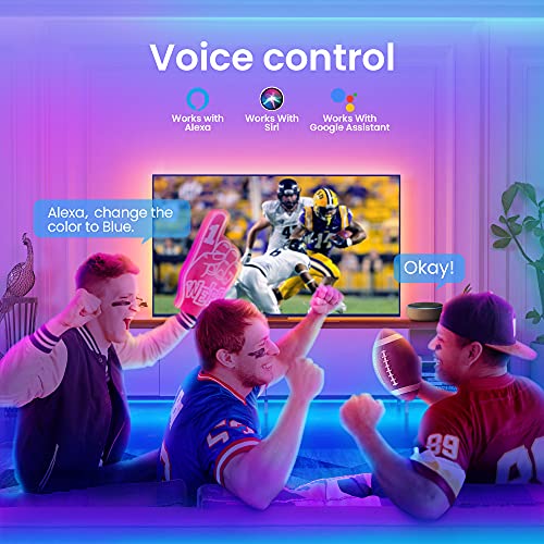 TJOY 100ft Smart Led Strip Lights for Bedroom, Alexa Led Light Strip