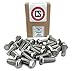 Stainless 3/8-16 X 1 Hex Head Bolts (3/4