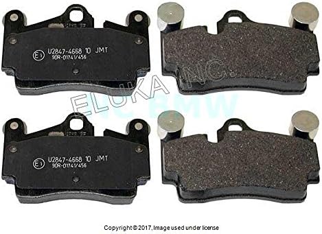 Porsche Rear Disc Brake Pad Set Cayenne Cayenne Base Cayenne GTS Cayenne S Cayenne Turbo Cayenne Turbo S
