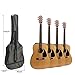 Dealoff Guitar Bag,41 Inch Waterproof Nylon Acoustic Guitar Gig Bag Soft Case Cover Black