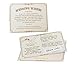 Lillian Rose Tan Guest Book Alternative Wedding Advice Cards, 5.5