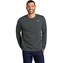 スウェット・トレーナー Nike FLEECE (DX1361) Nike Solo Swoosh Men's Fleece Crew (DX1361-063, Birch