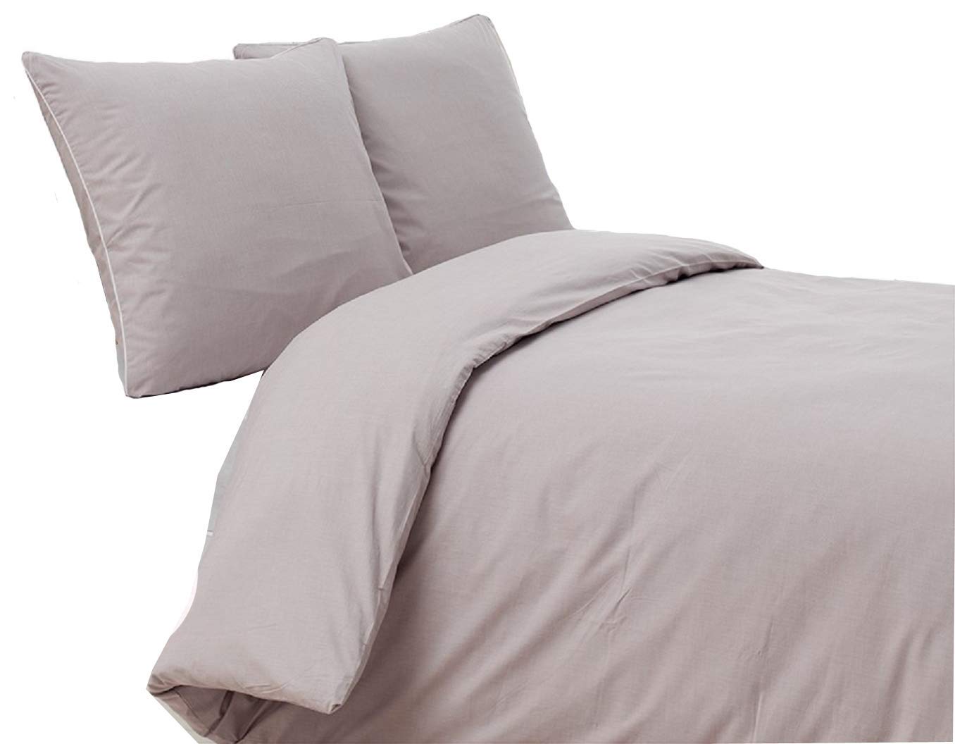 Home Linge Passion Bettwäsche Set 3-teilig - 240x260cm, 100% Baumwolle - Mademoiselle Rosa