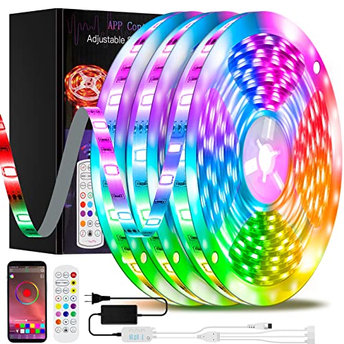 ZATAYE Led Lights for Bedroom 100 FT, Led Lights with App Control IR