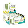 HEJ Crispy Proteinriegel Snack – Low Sugar Eiweißriegel | 14g Protein & 167kcal pro Riegel | Vegetarisch & ohne Palmöl – 12x45g Lemon Cheesecake