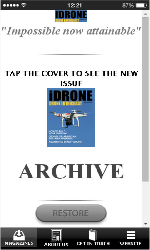 iDrone: Drone Enthusiast Magazine - Thumbnail 2