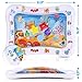 Adorable Tummy Time Floor Mat For Infants | Colorful & Fun Inflatable Baby Water Mat | Leakproof PVC Water Filled Playmat For Newborns | Engaging & Stimulating Vibrant Play Activity Center | Unisex
