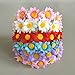 Assorted Colorful Daisy Flower Garland Crown Festival Party Hair Wreath Floral Headband Party Favor Set