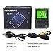 BAORUITENG Handheld Game Console, Retro FC Game Console,Entertainment System Video Game Console with 3 Inch 168 Classic Games , Birthday Present for Children (Transparent Black)