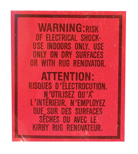 Kirby Scuff Plate Label Maroon