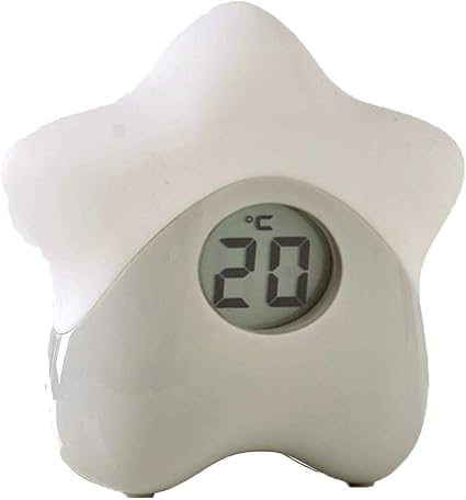 baby room thermometer and night light