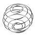 EBYTOP Stainless Blender Mixing Wire Whisk Ball for Shaker Cup Bottle Mixers,2PCS