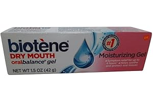 BIOTÈNE Biotene OralBalance Moisturizing Gel, Alcohol Free Gel and Dry Mouth Gel, Flavor Free - 1.5 oz