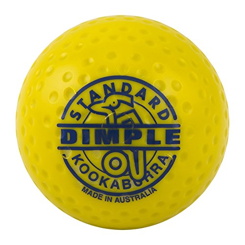 Kookaburra Dimple Standard Field Hockey Ball (yellow, 1 ball)