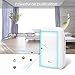 amzdeal Dehumidifier for Basement with 2L(68 oz) Water Tank for 2200 Cubic Feet(269 aq.ft) Room Kitchen Bathment Bathroom Silent Mode for Sleeping Portable Smart Dehumidifier