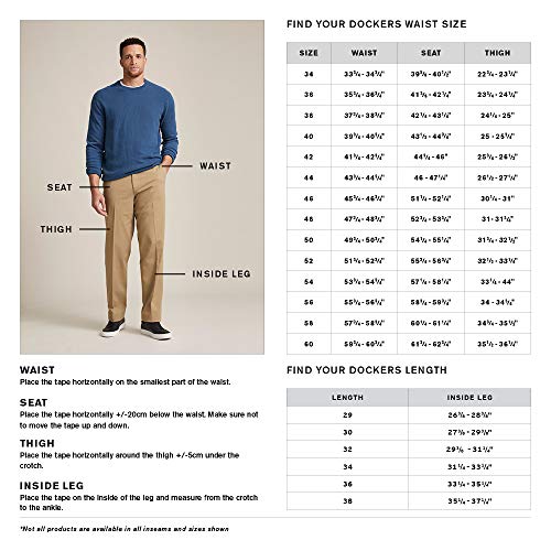 Dockers+Men%27s+Straight+Fit+Jean+Cut+Khaki+All+Seasons+Tech+Pants+ ...