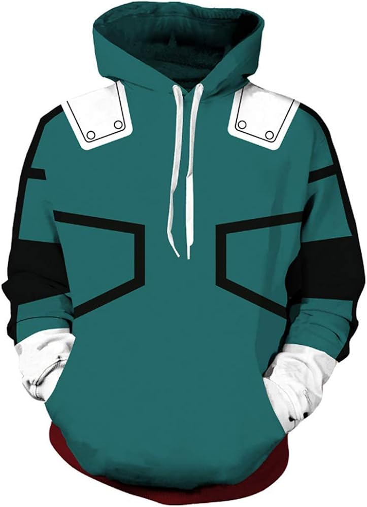 Deku cosplay hoodie Clearance
