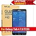 Galaxy Tab 4 7.0 Glass Screen Protector, (T230 2014 Not Fit T231) AnoKe [Lifetime Warranty](0.3mm 9H) Tempered Film Sheild For 7.0 T230 Glass