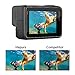 Hapurs Lens Cap and Lens & Screen Protector for for GoPro Hero 7 Black/ 6/5/，2 Pack Protective Lens Cover Case and Anti-Scratch Tempered Glass Screen and Lens Protector for GoPro Hero 7/6 / 5