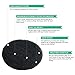 Crucial Vacuum Foam Filter Replacement Parts Compatible with Eureka Part # 38333 - Fits Eureka Mighty Mite MM Motor Foam Filter Fit Mighty Mite & Sanitaire Vacuums for Home, Office Use - Bulk (2 Pack)