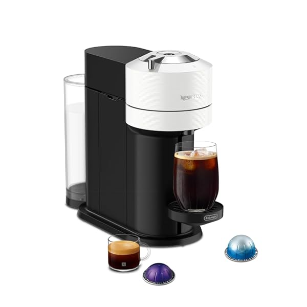 NESPRESSO VERTUO NEXT COFFEE AND ESPRESSO MAKER BY DE’LONGHI, WHITE