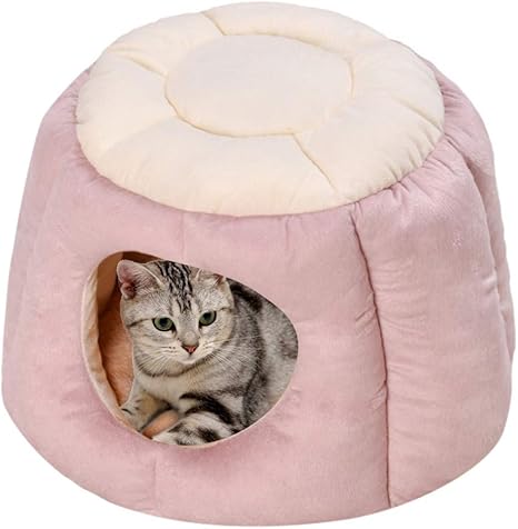 Jyjm Maison Pour Chats Panier Pliable En Polaire Pour Chat