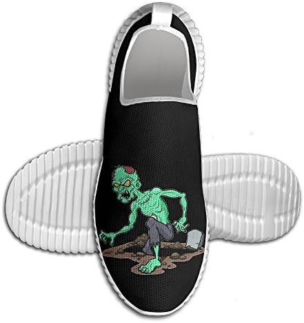 The Zombie Rises Mens Running Shoes Walking Lightweight Casual Athletic Sneakers Breathable